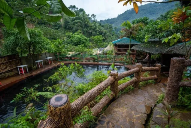 Red Rock Hot Spring Dumaguete — relaxing pools featured in the City Tour Pulangbato Falls Red Rock Hot Spring