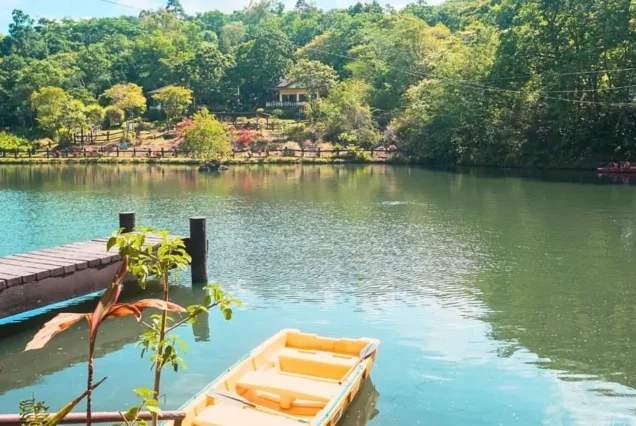 Mambukal Resort surrounded by lush tropical greenery and scenic mountain landscapes in Murcia, Negros Occidental.