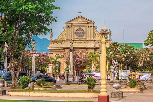 St. Catherine of Alexandria Cathedral in Dumaguete City, Negros Oriental, Philippines.