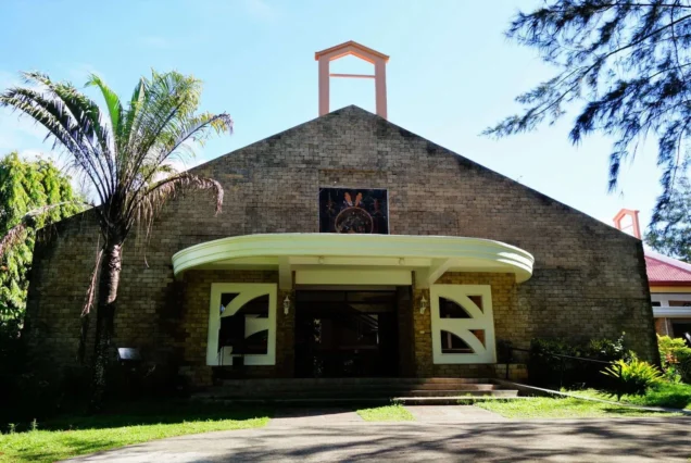 Trappist Monastery in Guimaras, surrounded by lush tropical greenery and peaceful natural scenery.