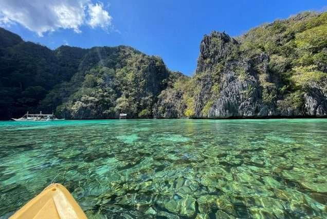 Green Lagoon in Coron, Palawan